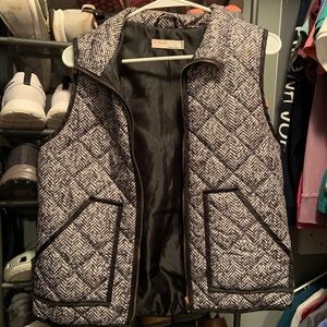 Black and White Vest